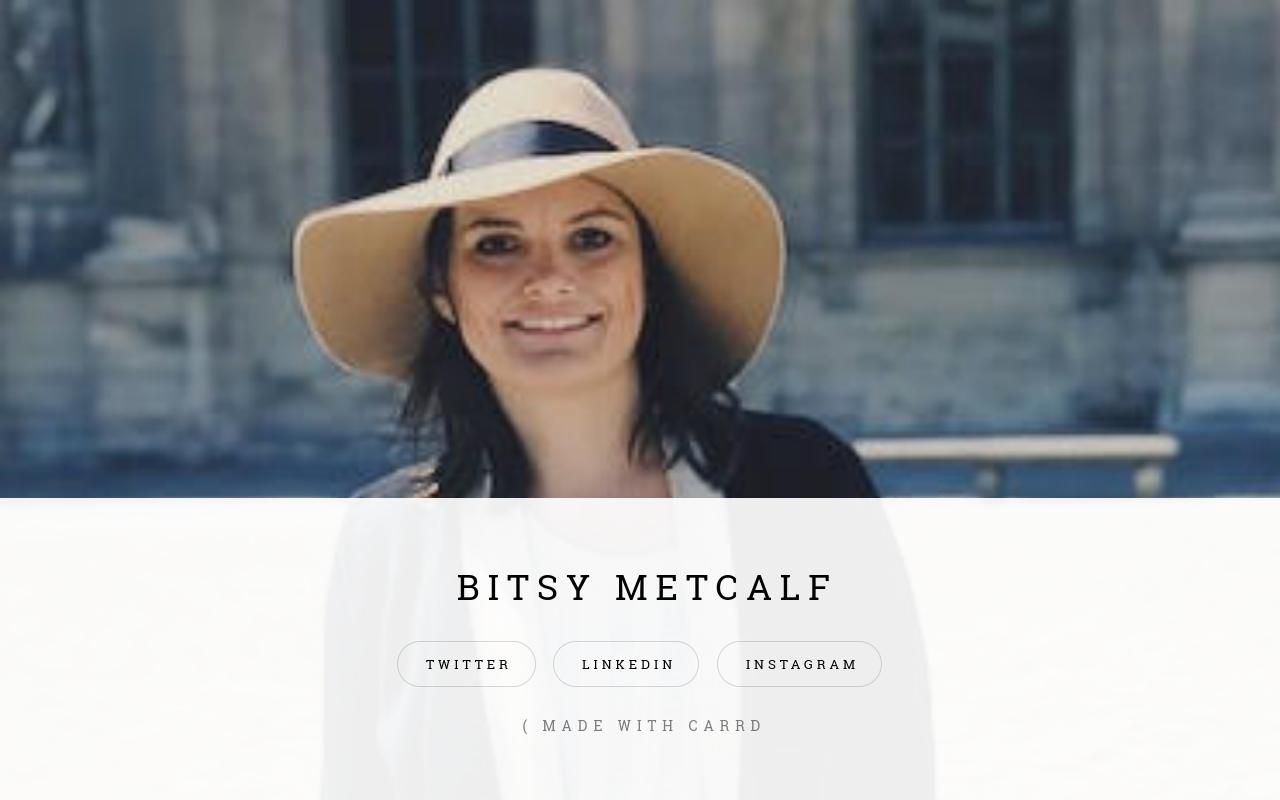 Carrd profile picture for @bitsy